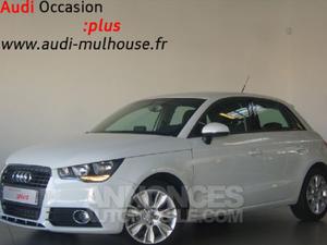 Audi A1 Sportback 1.6 TDI 90 CH S TRONIC blanc glacier