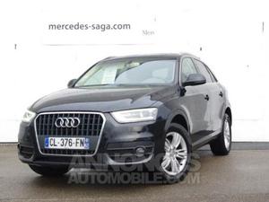 Audi Q3 2.0 TDI 177ch Ambition Luxe quattro S tronic 7 noir