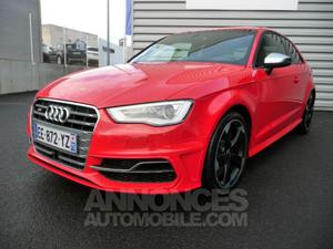 Audi S3 2.0 TFSI 300ch quattro S tronic 6 rouge