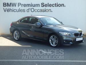 BMW Série 2 Coupe 220dA 184ch M Sport gris foncé