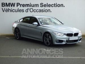 BMW Série 4 Gran Coupe 420dA 190ch M Sport gris clair