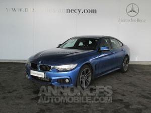 BMW Série 4 Gran Coupe 435dA xDrive 313ch M Sport bleu