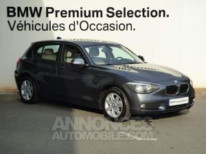 BMW Série dA 116ch Business 5p gris foncé