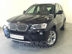 BMW X3 xDrive30dA 258ch Exclusive saphirschwarz metallisee