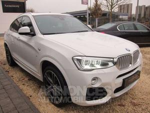 BMW X4 35D blanc