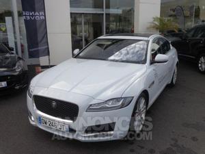 Jaguar XF V6 3.0 D 300ch Prestige BVA blanc glacier