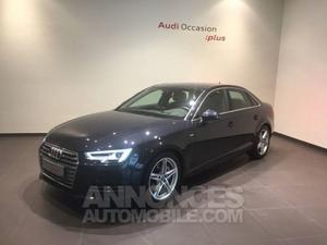 Audi A4 2.0 TDI 190 S tronic 7 line bleu métallisé