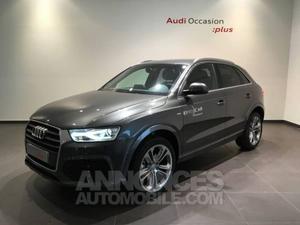 Audi Q3 2.0 TDI 150 ch S tronic 7 line gris métallisé