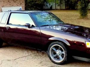 Buick Grand National 6 cylindres  noir