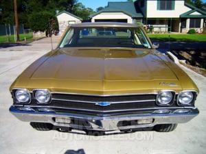 Chevrolet Chevelle 8 cylindres 427ci  or