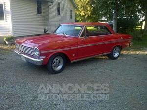 Chevrolet Nova 8 cylindres  rouge