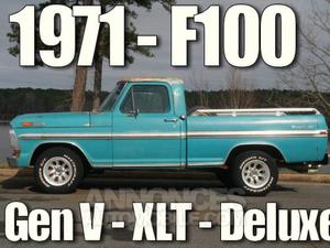 Ford F cylindres 360ci  bleu