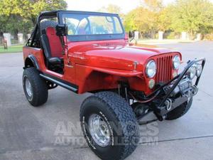 Jeep CJ5 - CJ8 6 cylindres  rouge