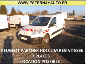 Peugeot Partner HDI PACK CLIM 3 PLACES  Occasion