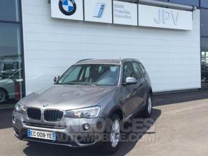 BMW X3 xDrive20d 190 ch Lounge Plus spacegrau metallise