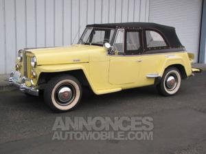 Jeep Willys 6 cylindres  jaune