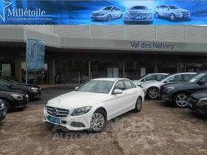 Mercedes Classe C BlueTEC 7G-Tronic Plus blanche