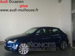 Audi A1 2.0 TDI 143ch FAP Ambition Luxe bleu scuba metallise