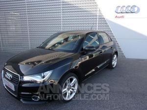 Audi A1 Sportback 1.6 TDI 90ch FAP S line S tronic 7 noir