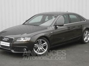 Audi A4 2.0 TDI 143ch DPF S line Multitronic brun