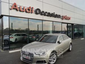 Audi A4 2.0 TDI 190CH STRONIC argent cuvee