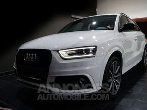 Audi Q3 2.0 TDI QUATTRO S RONIC blanc