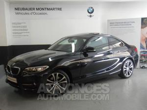 BMW Série 2 Coupe 220d 184ch Sport saphirschwarz metallise