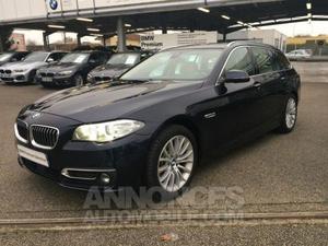 BMW Série 5 Touring 530dA xDrive 258ch Luxury bleu fonce