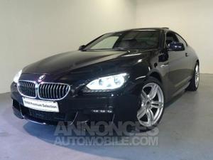 BMW Série 6 Coupe 640dA 313ch Sport Design carbonschwarz