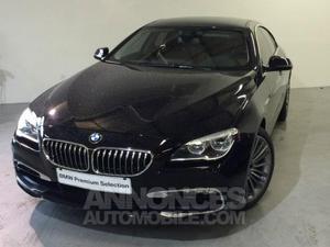 BMW Série 6 Gran Coupe 640dA 313ch Lounge Plus schwarz uni