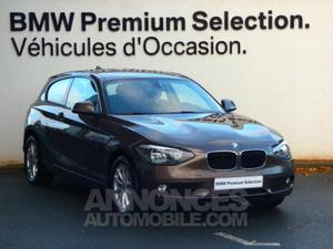 BMW Série d 95ch Lounge OPEN Edition 3p marron fonce