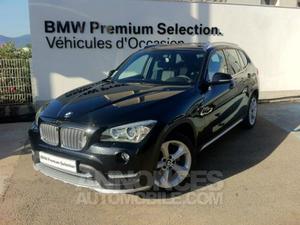 BMW X1 sDrive18d 143ch xLine saphir schwartz