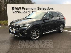 BMW X1 sDrive18dA 150ch xLine saphirschwarz metallisee