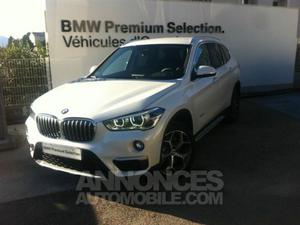 BMW X1 xDrive20dA 190ch xLine mineralweiss metallise