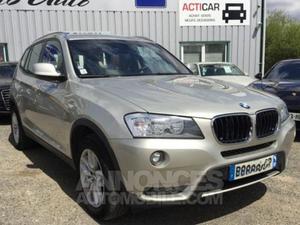 BMW X3 F25 XDRIVE20D 184 EXCELLIS gris