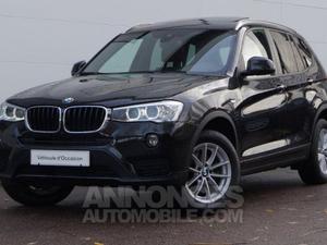 BMW X3 xDrive20dA 190ch Executive saphir schwarz metallic