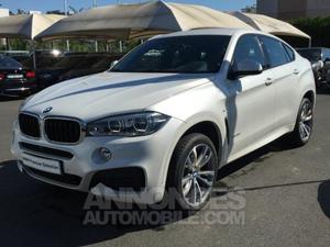 BMW X6 xDrive 30dA 258ch M Sport mineralweiss metallise