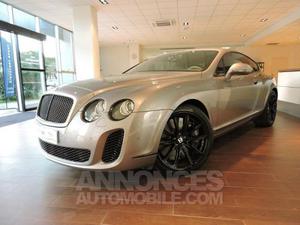 Bentley Continental SuperSports 6.0 gris fonce