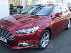 Ford Mondeo SW 2.0 TDCi 150ch Titanium rouge candy