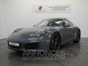 Porsche 911 Coupe ch PDK 4S bleu graphite métallisé