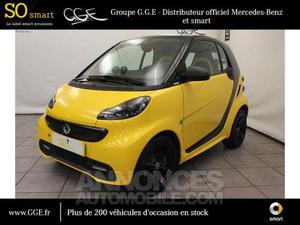 Smart Fortwo Coupe 71ch mhd Cityflame Softouch jaune/noir