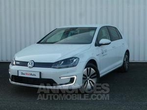 Volkswagen e-Golf 115ch 5p-Bonus Ecologique dAduit - blanc