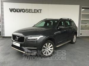 Volvo XC90 D5 AWD 225ch Momentum Geartronic 7 places gris