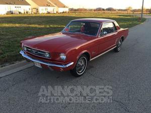 Ford Mustang 6 cylindres 200ci  rouge