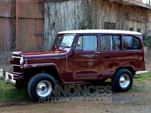 Jeep Willys Vci  bordeaux