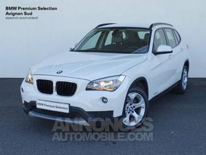 BMW X1 xDrive20dA 184ch Business alpinweiss uni