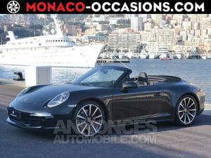 Porsche 911 Cabriolet Carrera 4S PDK noir metal