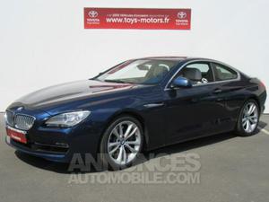 BMW Série 6 Coupe 650iA xDrive 450ch Exclusive bleu