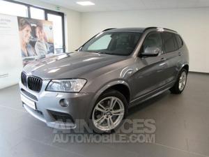 BMW X3 xDrive20dA 184ch Sport Design spacegrau metallise