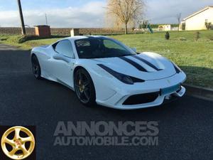 Ferrari 458 V8 4.5 SPECIALE blanc